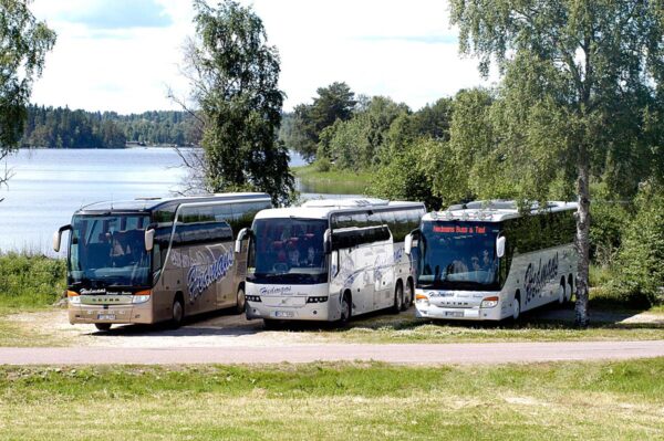 3 bussar på rad